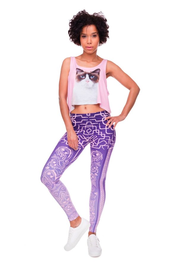 High Elasticity Printed Leggings - Image 7