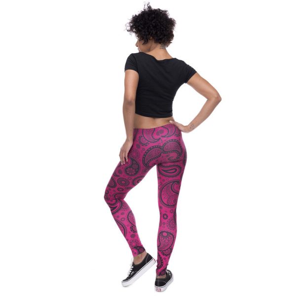 High Elasticity Printed Leggings - Image 5
